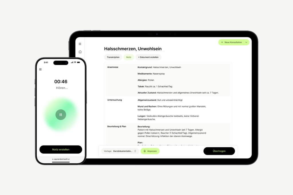Tandem: Ihr medizinischer KI-Assistent