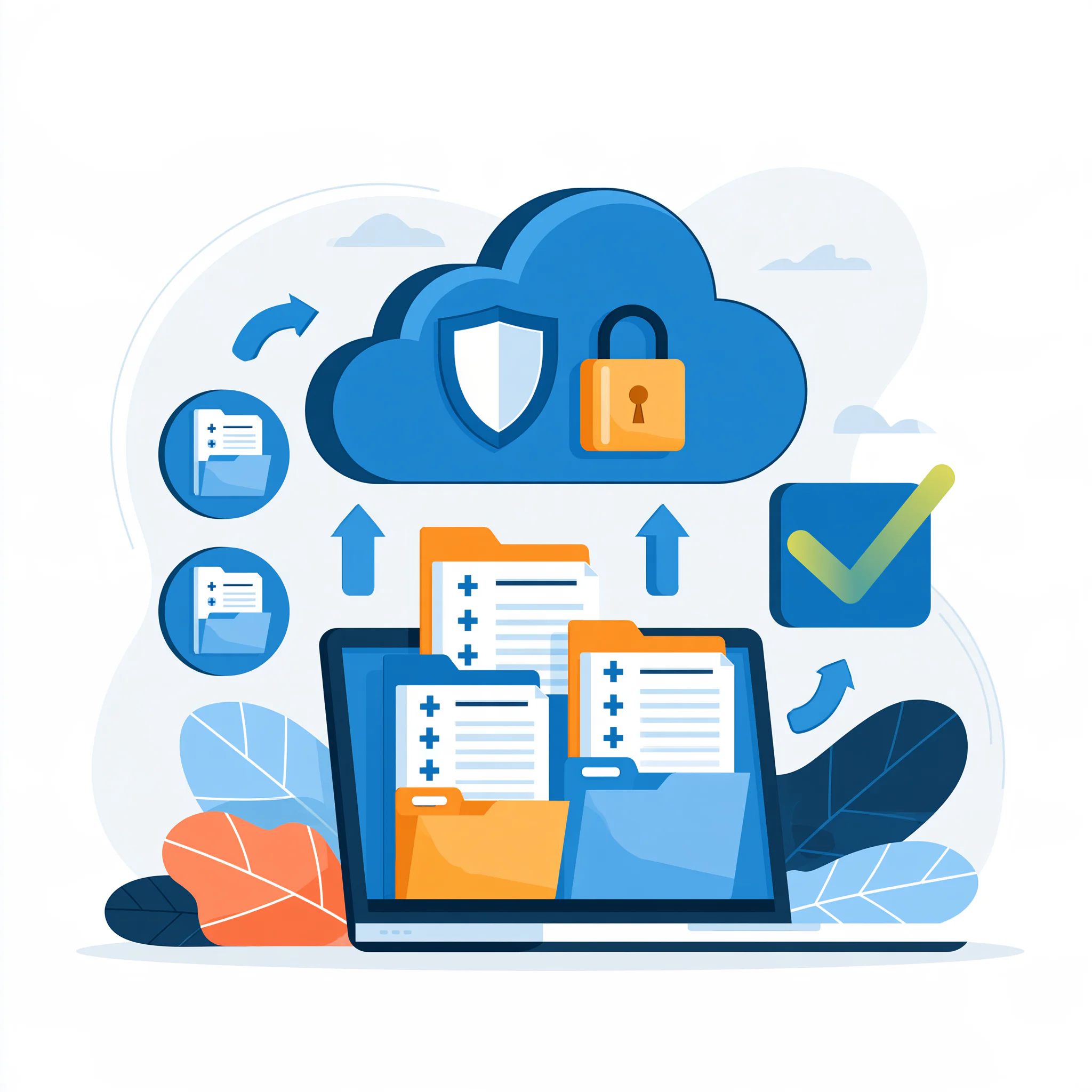E-Medicus-Funktionen-Backups